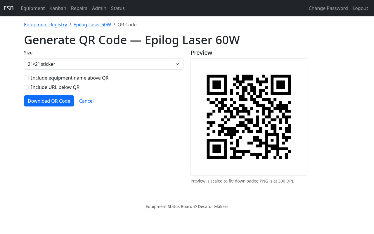 QR Code Generation